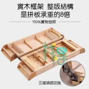 折疊梳化床雙人小戶型客廳現代簡約家用經濟型實木梳化床乳膠沙發 3081