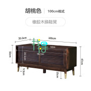 【10019】北歐實木門口換鞋凳家用可坐鞋凳式鞋櫃